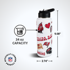 34oz Team Spirit Water Bottle I | Tampa Bay Buccaneers