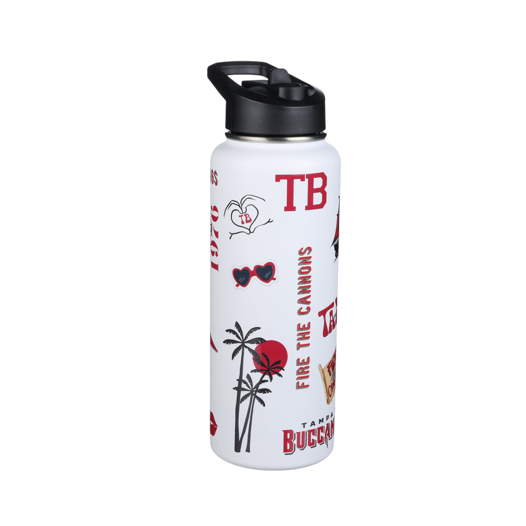 34oz Team Spirit Water Bottle I | Tampa Bay Buccaneers
