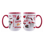 Loco Design 2 pack 15oz Mug | Tampa Bay Buccaneers
