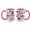 Loco Design 2 pack 15oz Mug | Tampa Bay Buccaneers