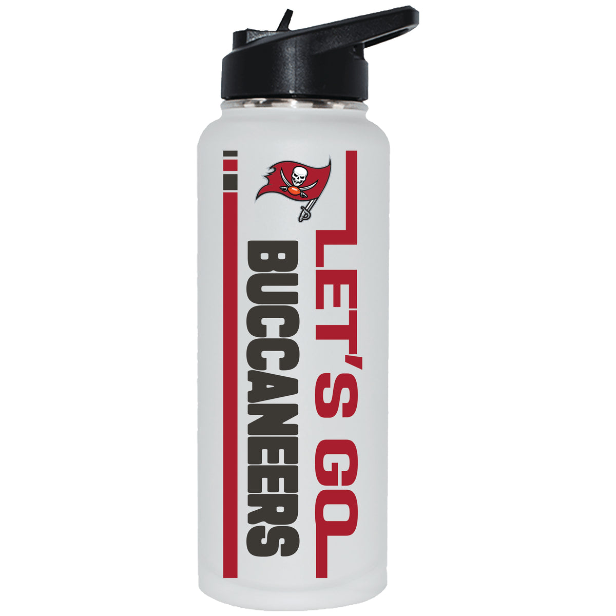 34oz Quencher Let's Go Team Dash Design | Tampa Bay Buccaneers