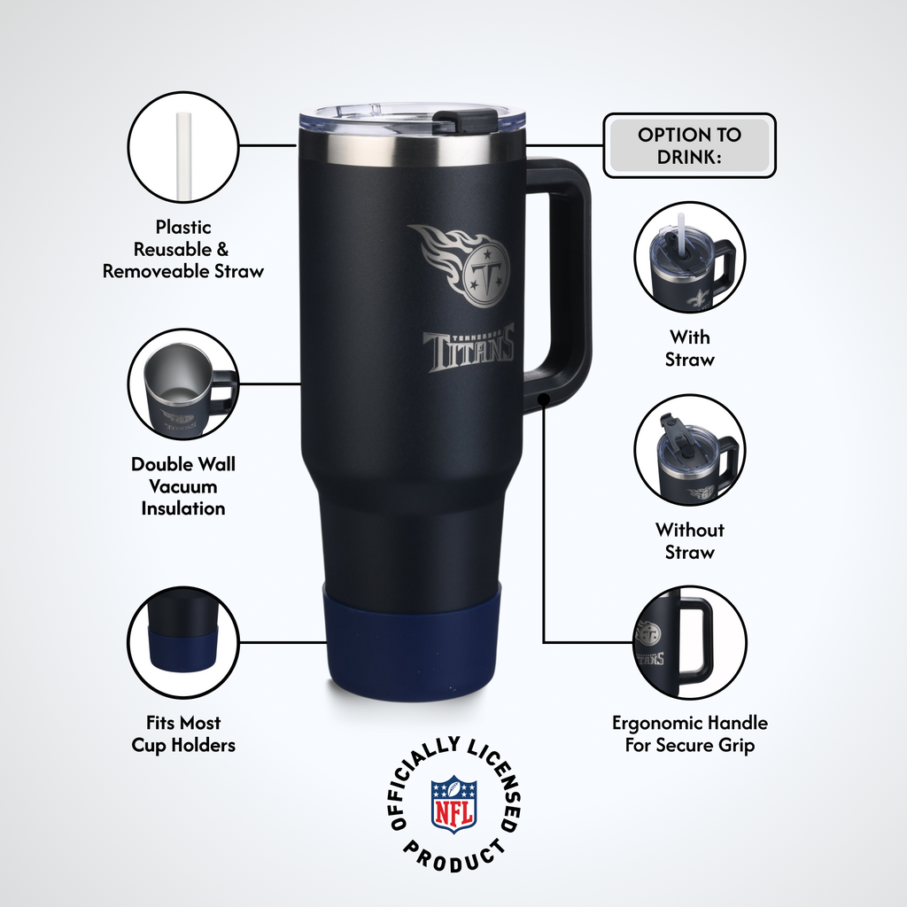 40 OZ Game Day Tumbler I | Tennessee Titans