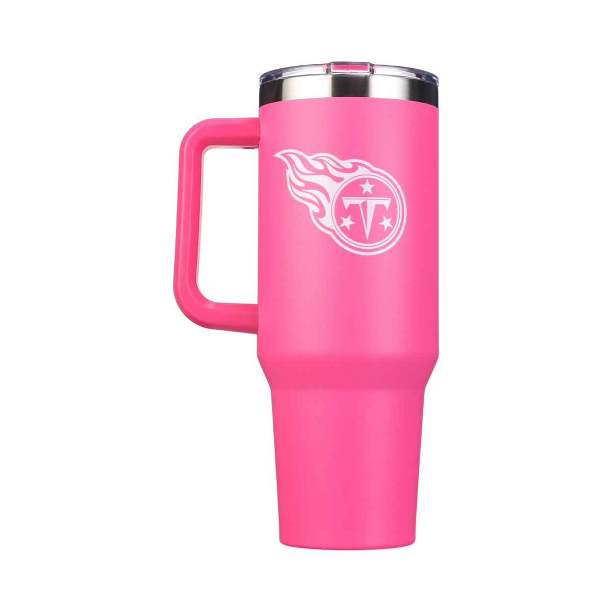 40oz Pink Game Day Tumbler I | Tennessee Titans