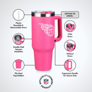 40oz Pink Game Day Tumbler I | Tennessee Titans