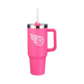 40oz Pink Game Day Tumbler I | Tennessee Titans