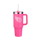 40oz Pink Game Day Tumbler I | Tennessee Titans