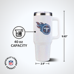 40oz Bling Collosal Tumbler | Tennessee Titans