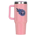40oz Pink Bling Game Day Tumbler I | Tennessee Titans