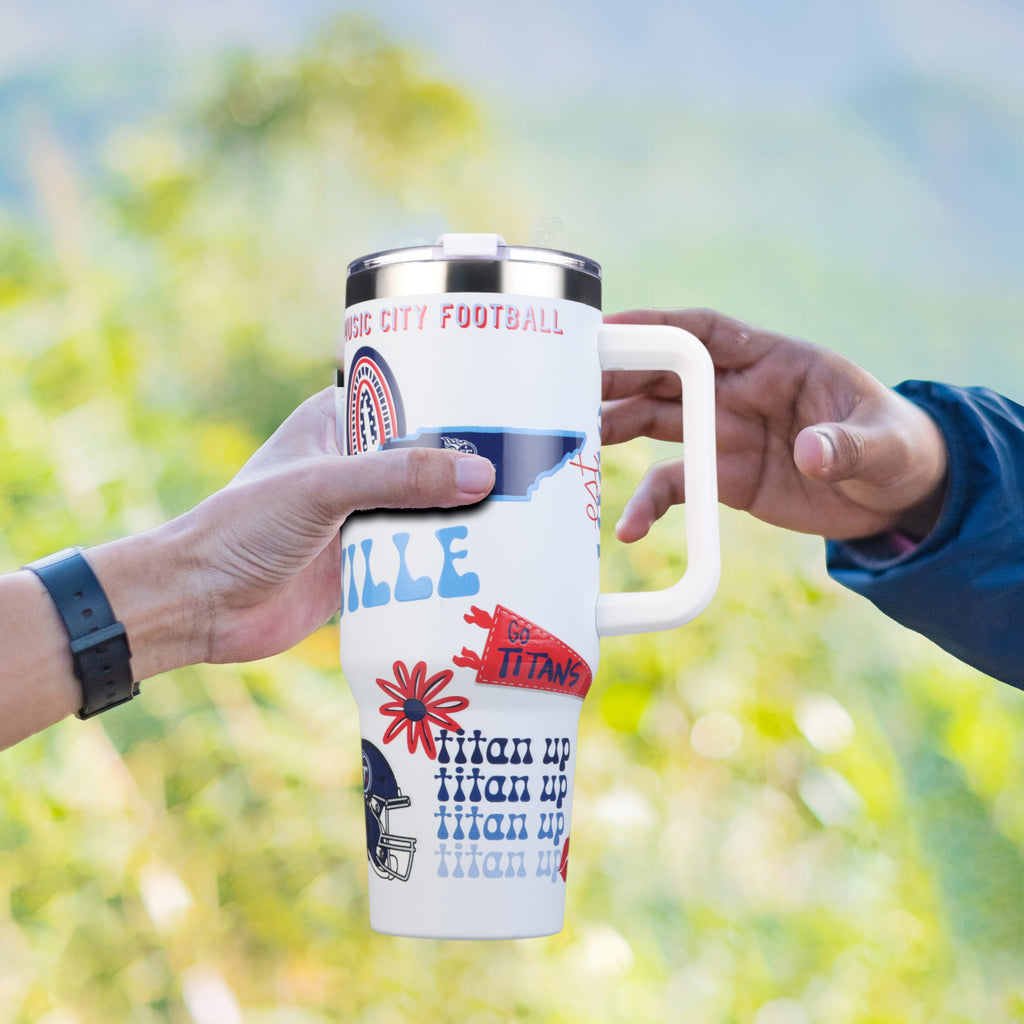 40oz Team Spirit Game Day Tumbler I | Tennessee Titans