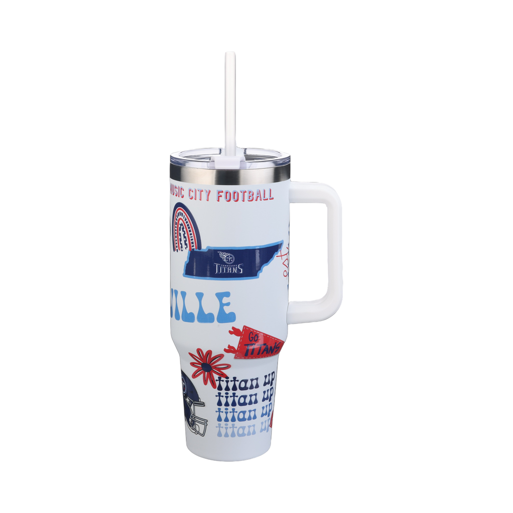 40oz Team Spirit Game Day Tumbler I | Tennessee Titans