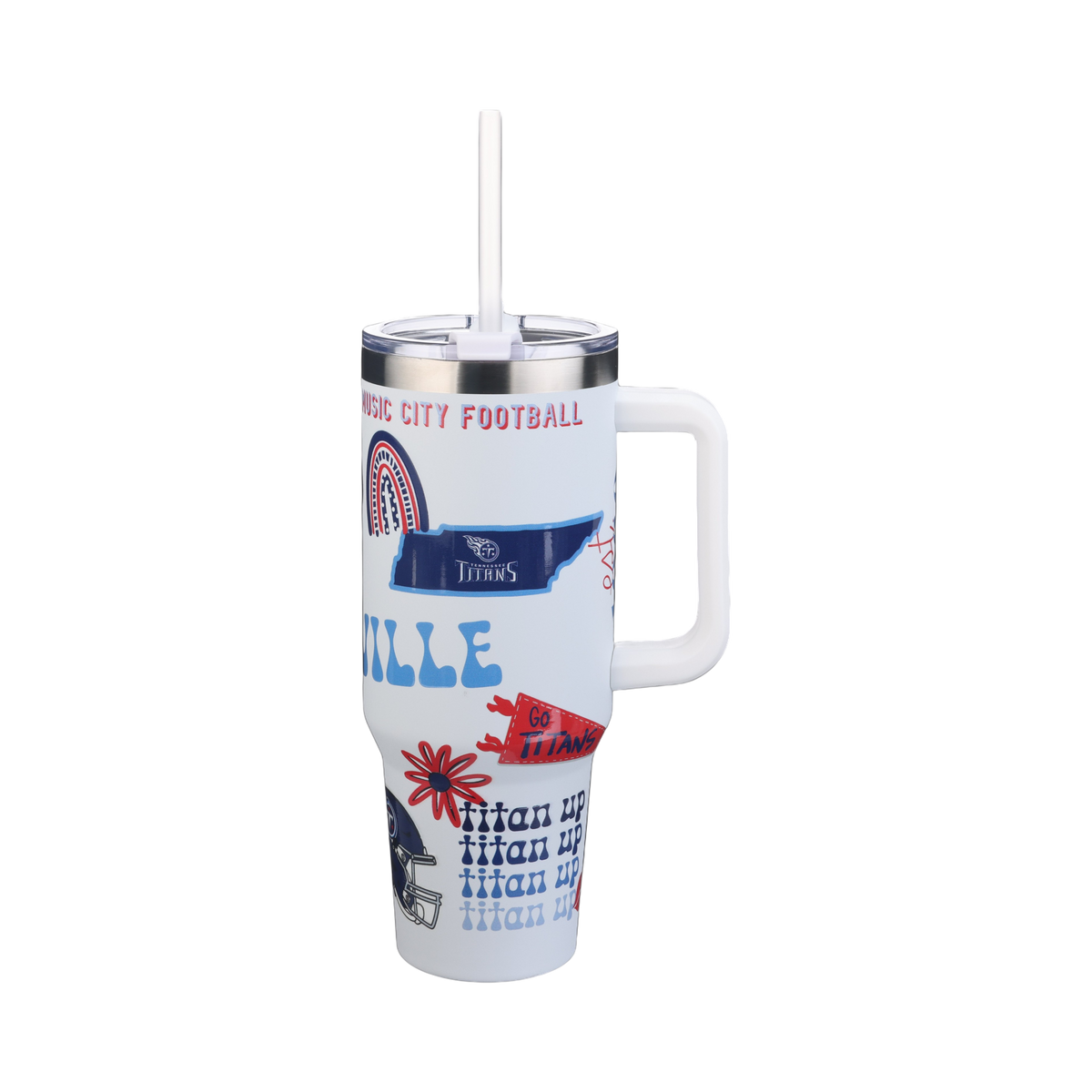 40oz Team Spirit Game Day Tumbler I | Tennessee Titans