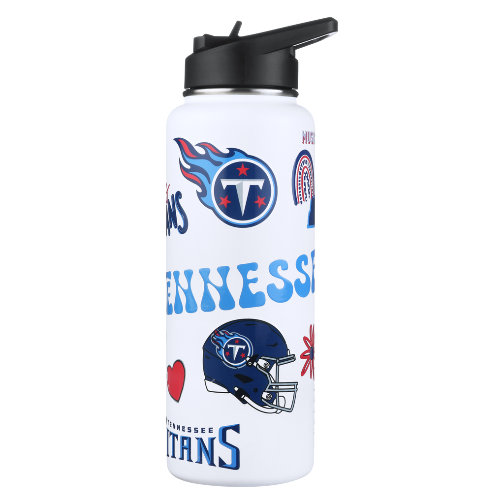 34oz Team Spirit Water Bottle I | Tennessee Titans