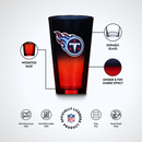 2-Pack Ombre Pint Glasses | Tennessee Titans