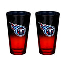 2-Pack Ombre Pint Glasses | Tennessee Titans