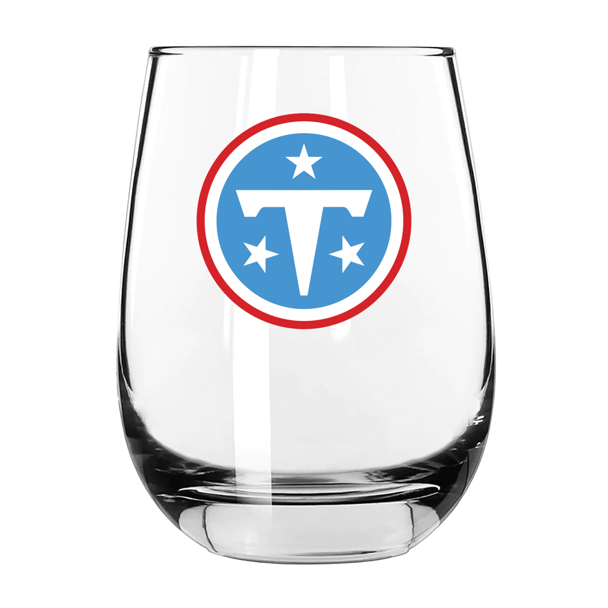 15oz Stemless Glass Tumbler | Tennessee Titans
