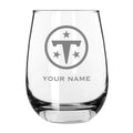 15oz Personalized Stemless Glass Tumbler | Tennessee Titans