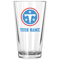 17oz Personalized Pint Glass | Tennessee Titans
