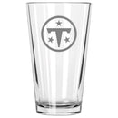 17oz Etched Pint Glass | Tennessee Titans