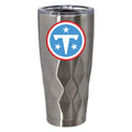 22oz Diamond Stainless Steel Tumbler | Tennessee Titans