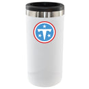 12oz White Slim Can Holder | Tennessee Titans