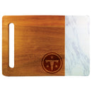 Acacia Cutting & Serving Board with Faux Marble | Tennessee Titans