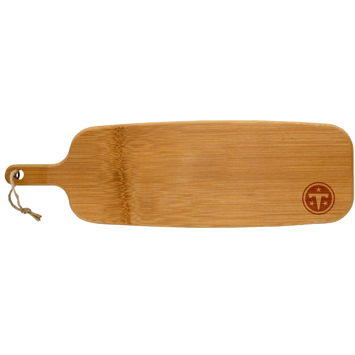 Bamboo Paddle Cutting & Serving Board | Tennessee Titans