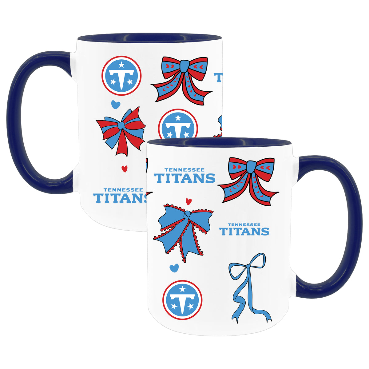  Titans 2pk 15oz Bow Coffee Mug 