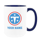 15oz Inner Color Personalized Ceramic Mug | Tennessee Titans