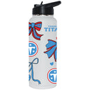  Titans 34oz Bow White Quencher Water Bottle 