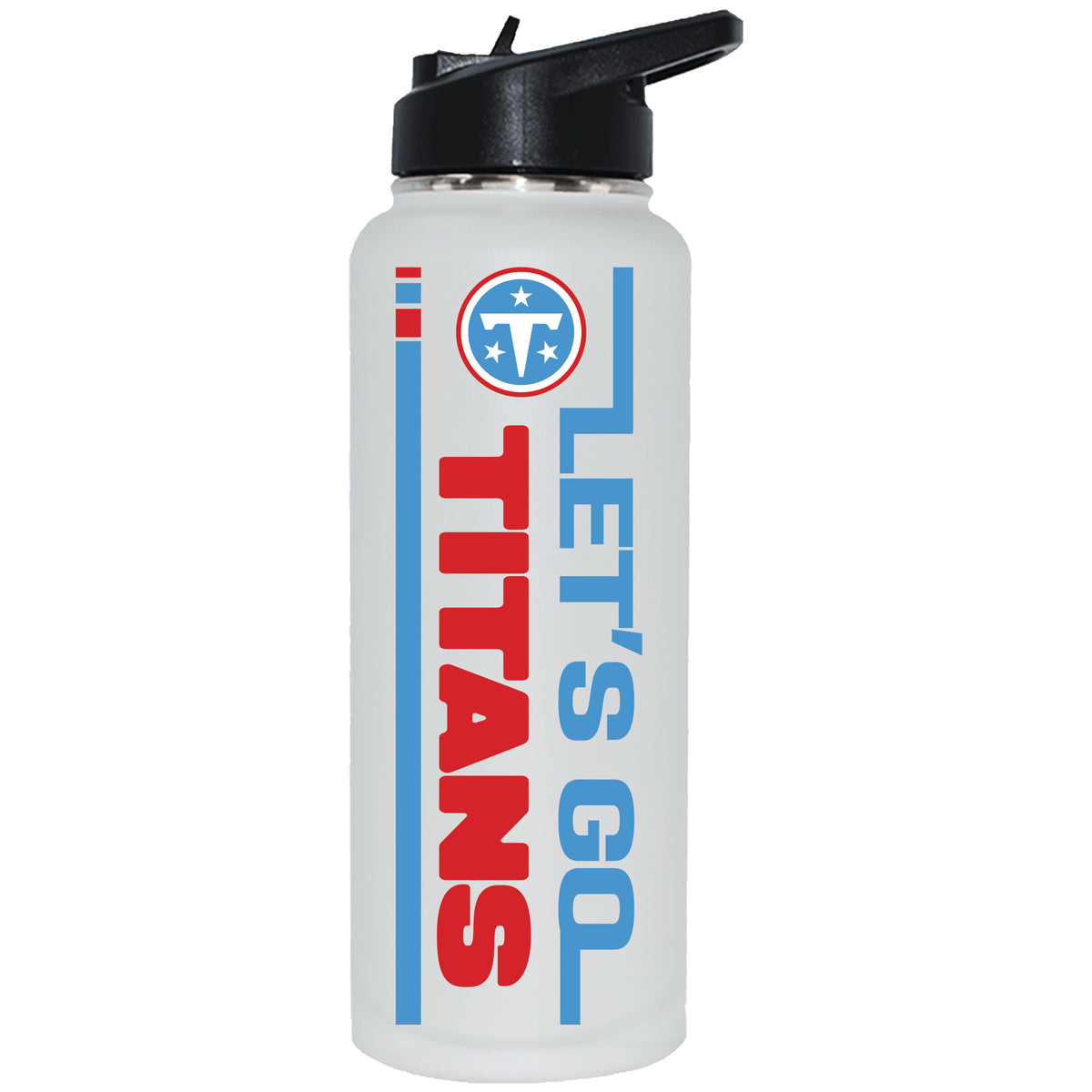 34oz Quencher Let's Go Team Dash Design | Tennessee Titans