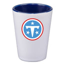 2oz Inner Color Ceramic Shot | Tennessee Titans