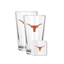 2 Pack Pint and Coasters set  | University Of Texas