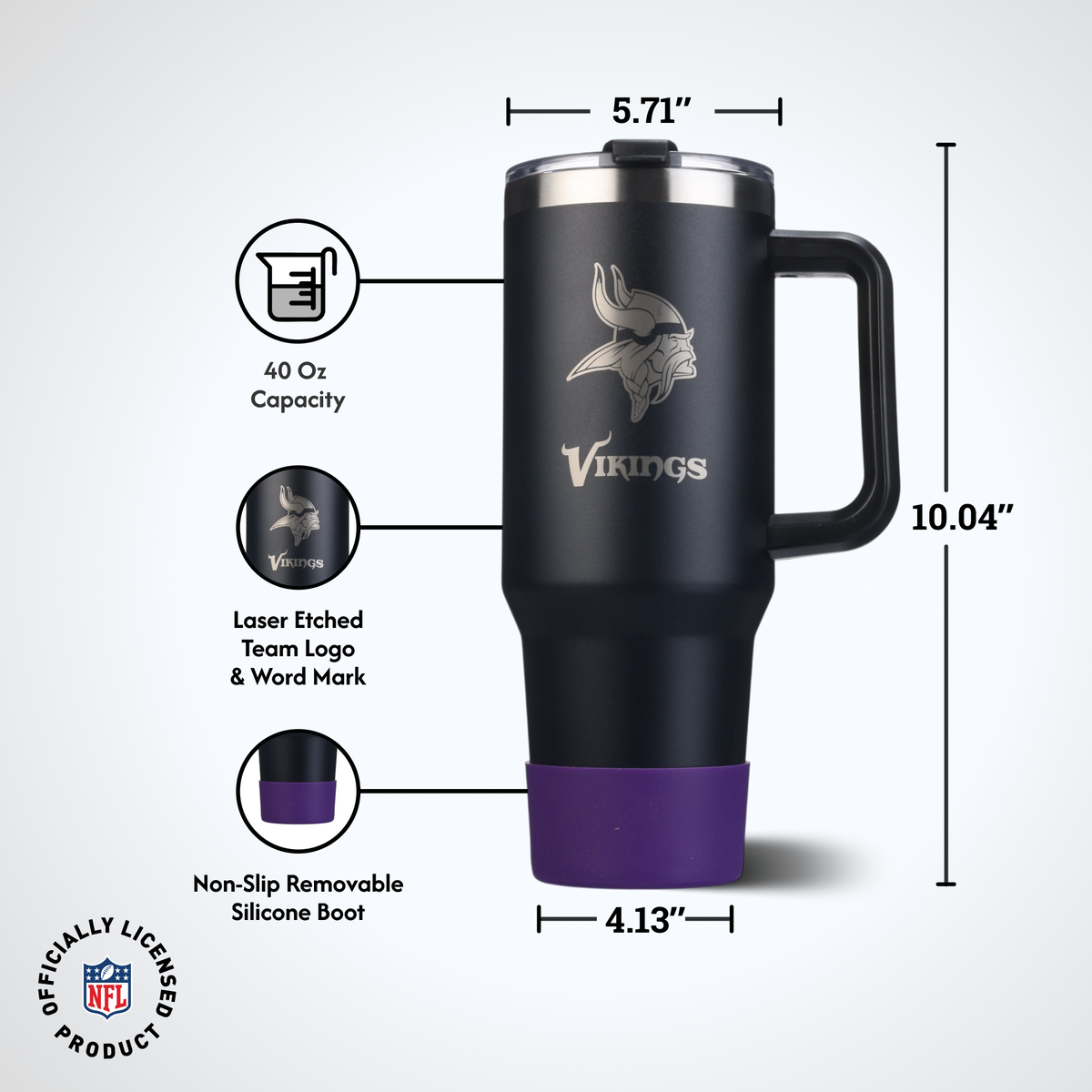 40 OZ Game Day Tumbler I | Minnesota Vikings