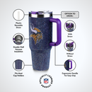 40oz TC Bling Game Day Tumbler I | Minnesota Vikings
