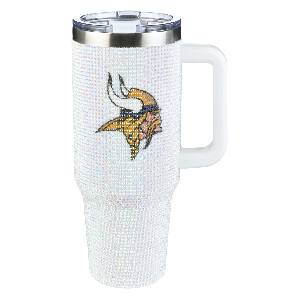 40oz Bling Collosal Tumbler | Minnesota Vikings
