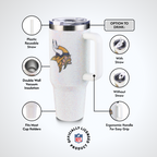 40oz Bling Collosal Tumbler | Minnesota Vikings