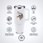 40oz Bling Collosal Tumbler | Minnesota Vikings