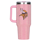 40oz Pink Bling Game Day Tumbler I | Minnesota Vikings