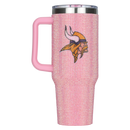 40oz Pink Bling Game Day Tumbler I | Minnesota Vikings