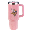 40oz Pink Bling Game Day Tumbler I | Minnesota Vikings