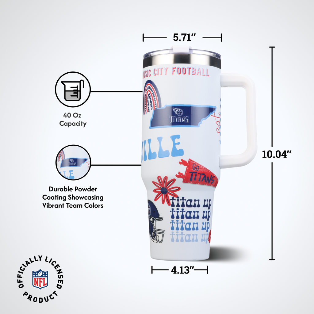 40oz Team Spirit Game Day Tumbler I | Minnesota Vikings