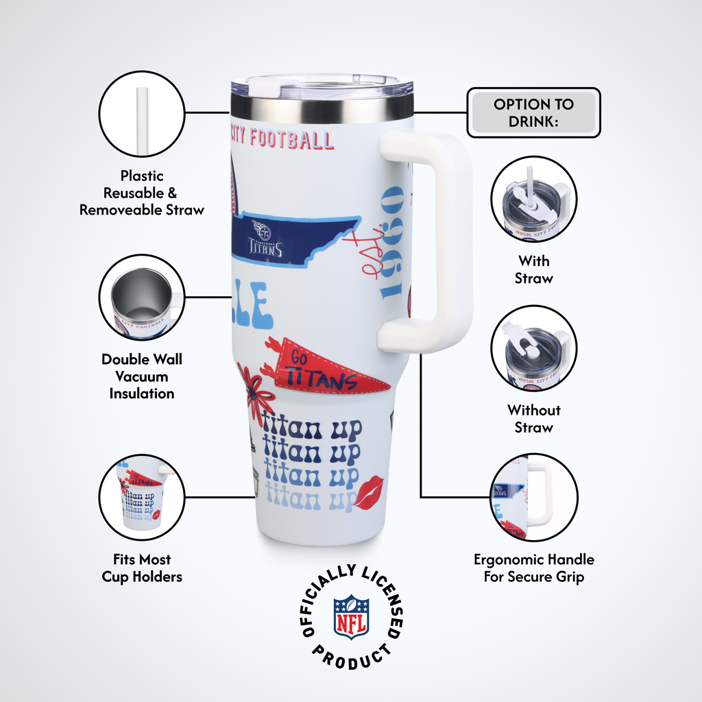 40oz Team Spirit Game Day Tumbler I | Minnesota Vikings
