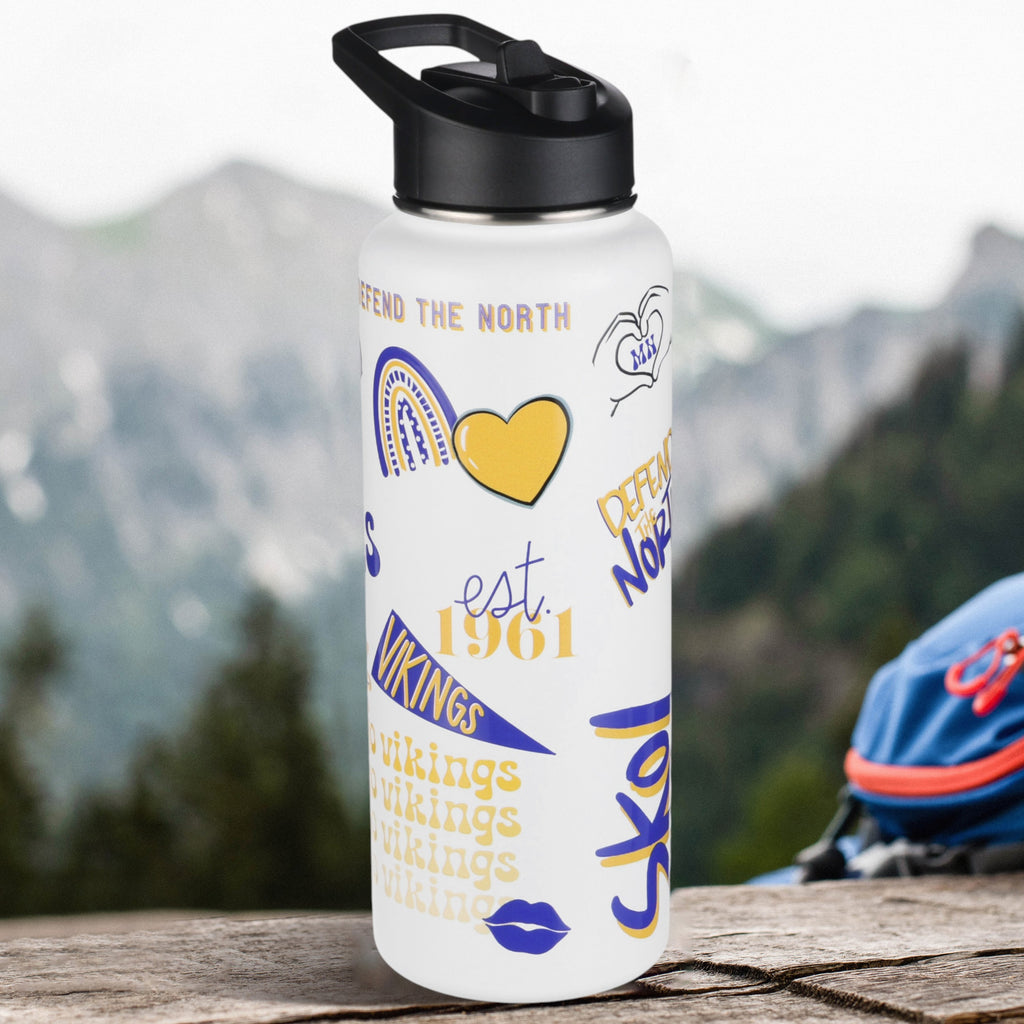 34oz Team Spirit Water Bottle I | Minnesota Vikings