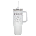  Vikings 40oz Bow White Stainless Steel Colossal Tumbler 