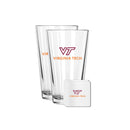 2 Pack Pint and Coasters set  | Virginia Tech