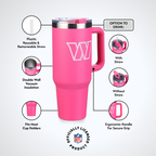 40oz Pink Game Day Tumbler I | Washington Commanders