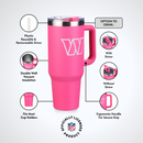 40oz Pink Game Day Tumbler I | Washington Commanders