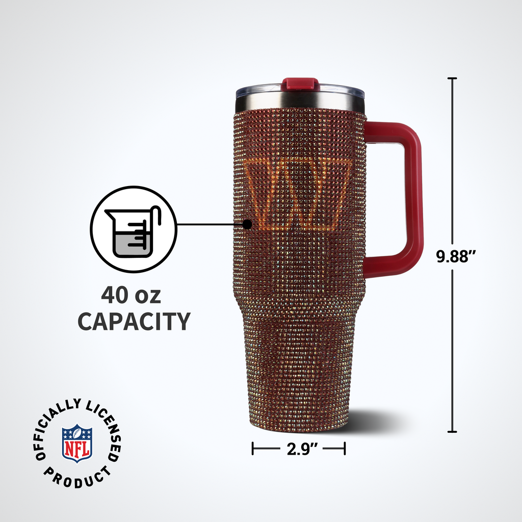 40oz TC Bling Game Day Tumbler I | Washington Commanders
