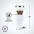 40oz Bling Collosal Tumbler | Washington Commanders