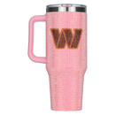 40oz Pink Bling Game Day Tumbler I | Washington Commanders